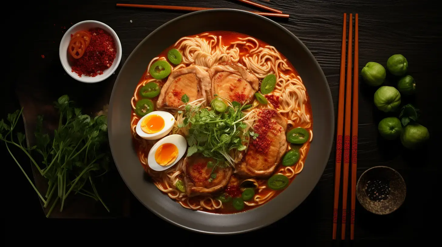 spicy tonkotsu ramen