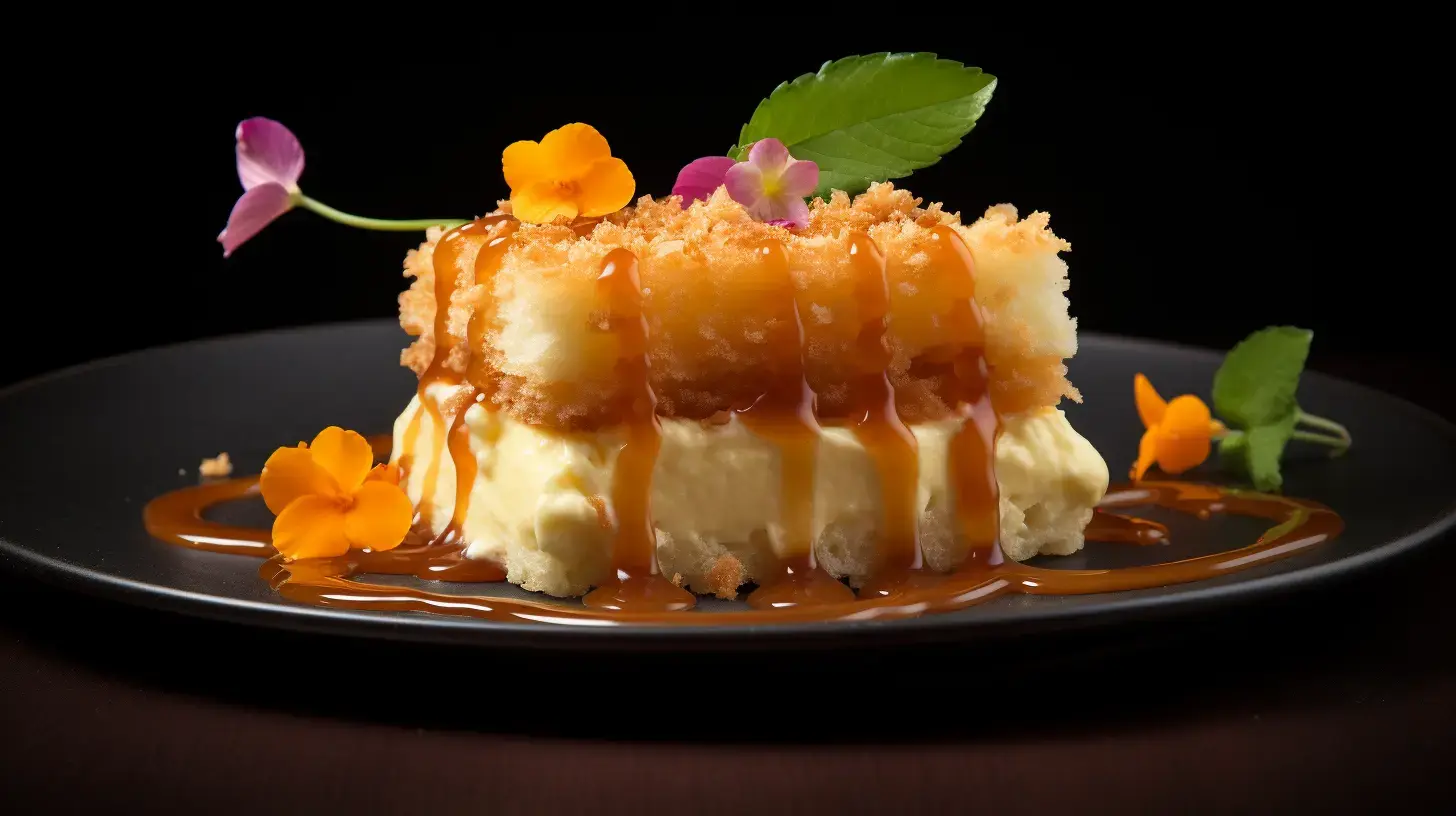 tempura cheesecake