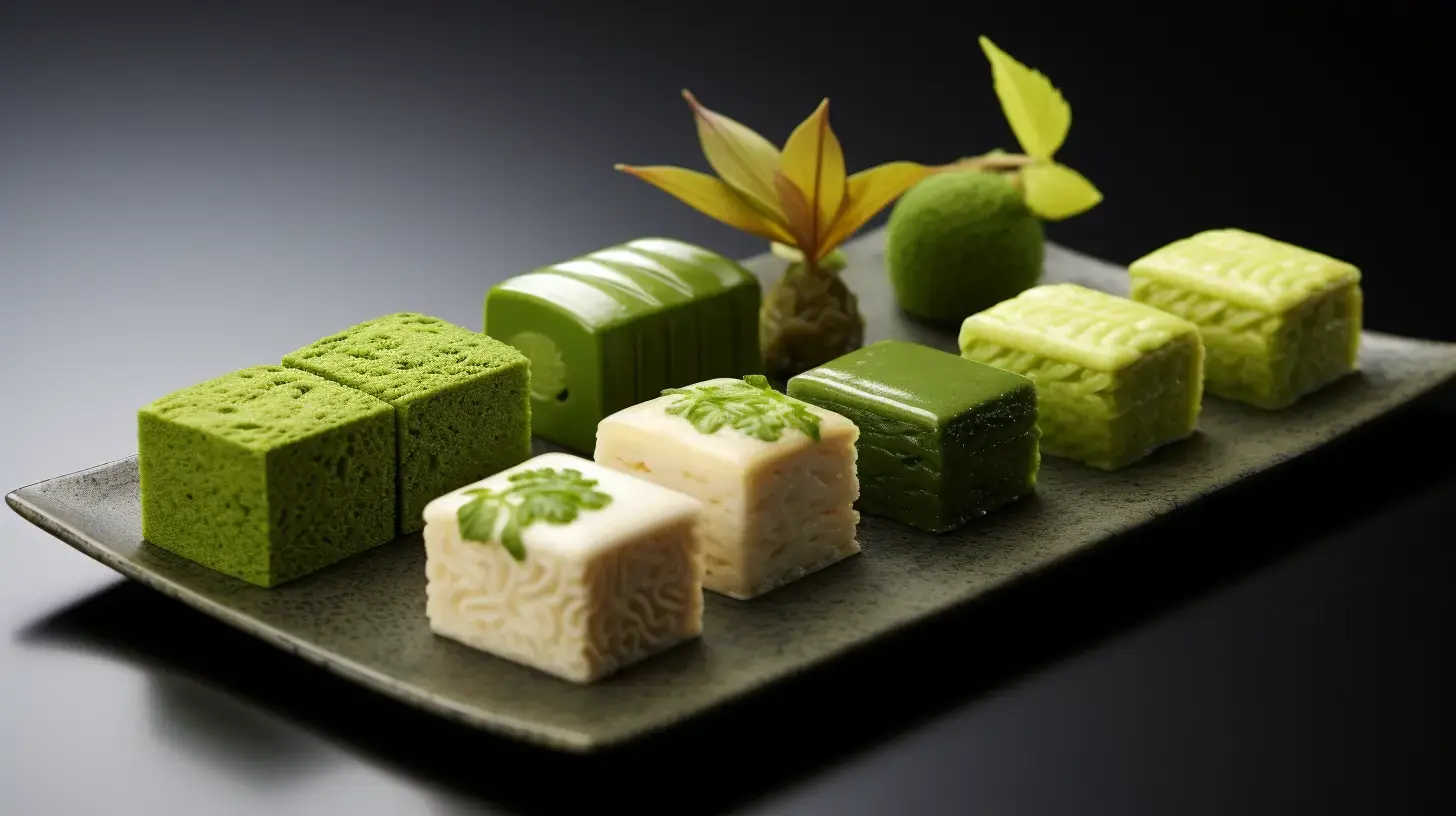 japanese green tea snacks