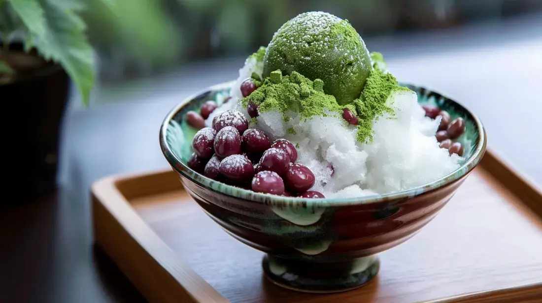 image of kakigori in the bowl