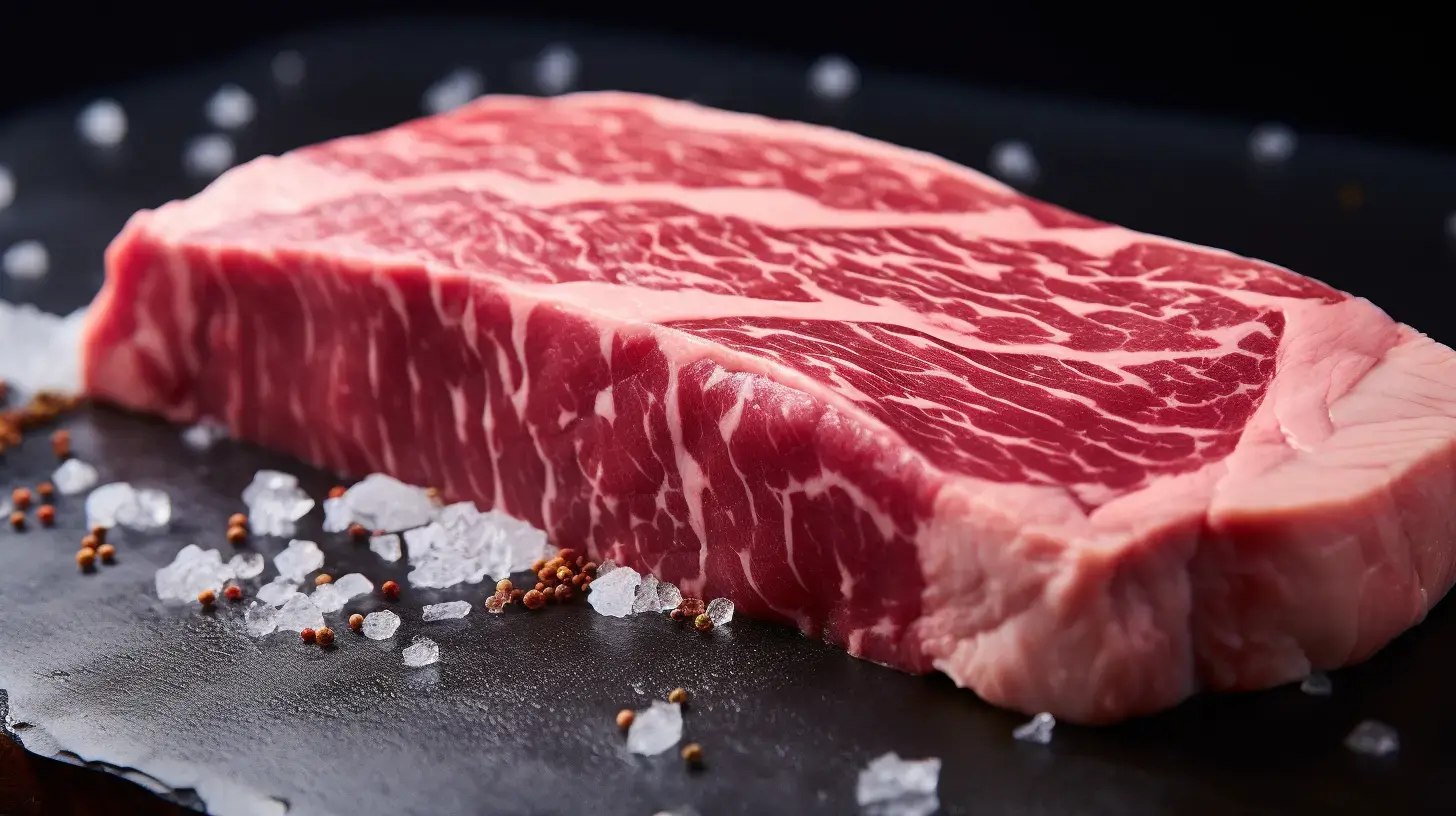 Wagyu steak showcasing its distinctive marbling